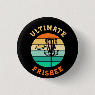 Macaron Rond 2,50 Cm Disque Golf Ultimate Frisbee