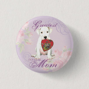 Macaron Rond 2,50 Cm Dogo Heart Maman