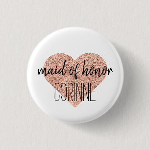 Macaron Rond 2,50 Cm Domestique mignonne de bouton d'honneur