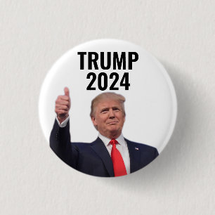 Macaron Rond 2,50 Cm Donald Trump 2024
