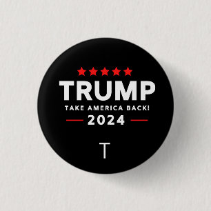 Macaron Rond 2,50 Cm Donald Trump 2024 redonne l'élection américaine