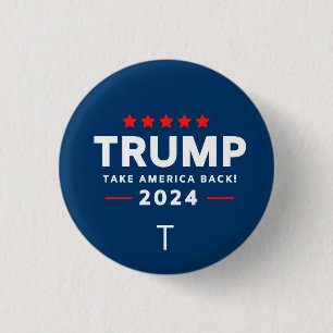 Macaron Rond 2,50 Cm Donald Trump 2024 redonne l'élection américaine