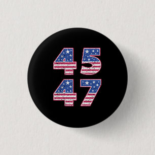 Macaron Rond 2,50 Cm Donald Trump 45-47