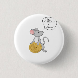 Macaron Rond 2,50 Cm Donnez à une souris un biscuit