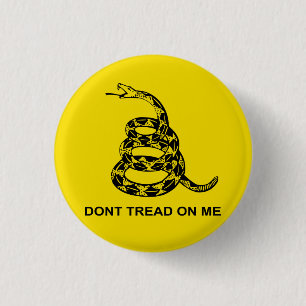 Macaron Rond 2,50 Cm Don't Tread On Me