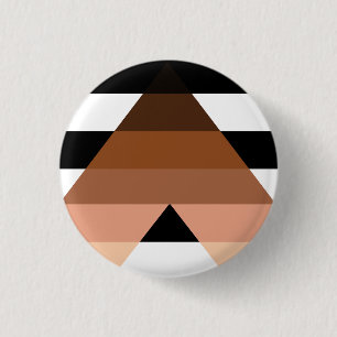 Macaron Rond 2,50 Cm Drapeau ally BIPOC
