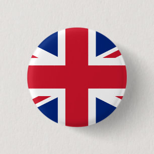 Macaron Rond 2,50 Cm Drapeau britannique