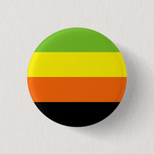 Macaron Rond 2,50 Cm Drapeau de fierté aromantique
