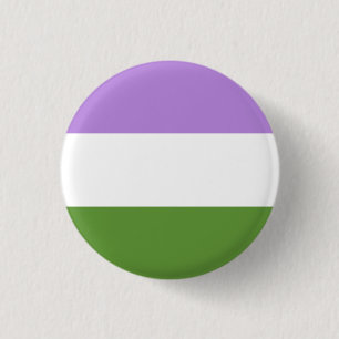 Macaron Rond 2,50 Cm Drapeau de la fierté des femmes !