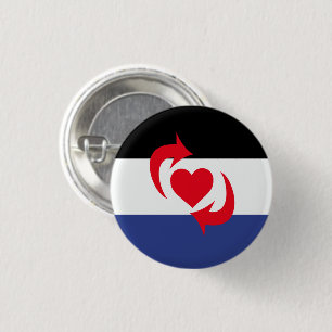 Macaron Rond 2,50 Cm Drapeau de la fierté Switch