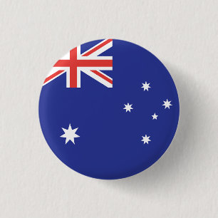 Macaron Rond 2,50 Cm Drapeau de l'Australie