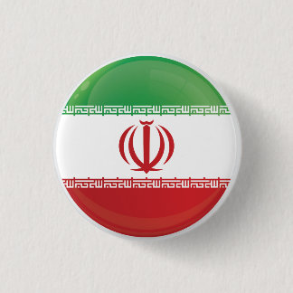 Macaron Rond 2,50 Cm Drapeau de l'icône iranienne