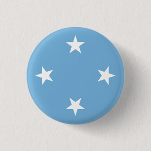 Macaron Rond 2,50 Cm Drapeau de Micronésie