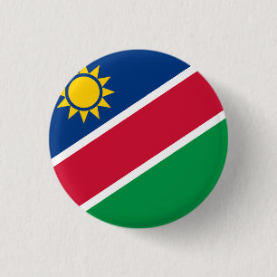 Macaron Rond 2,50 Cm Drapeau de Namibie