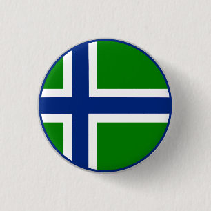 Macaron Rond 2,50 Cm Drapeau de South Uist