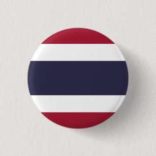 Macaron Rond 2,50 Cm Drapeau de Thaïlande