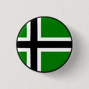 Macaron Rond 2,50 Cm Drapeau de Vinland
