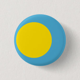 Macaron Rond 2,50 Cm Drapeau des Palaos
