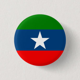 Macaron Rond 2,50 Cm Drapeau d'Ogaden
