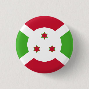 Macaron Rond 2,50 Cm Drapeau du Burundi