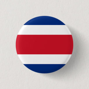 Macaron Rond 2,50 Cm Drapeau du Costa Rica