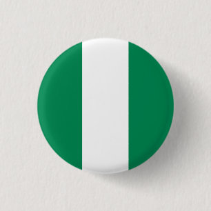 Macaron Rond 2,50 Cm Drapeau du Nigeria