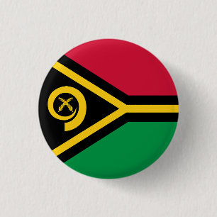 Macaron Rond 2,50 Cm Drapeau du Vanuatu