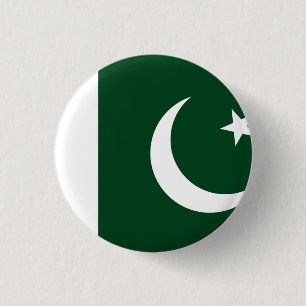 Macaron Rond 2,50 Cm Drapeau pakistanais