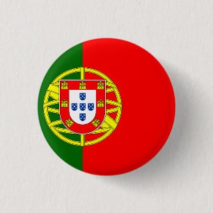 Macaron Rond 2,50 Cm Drapeau portugais