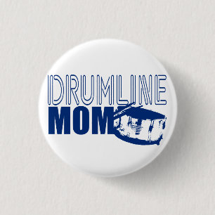 Macaron Rond 2,50 Cm Drumline Maman Bleue