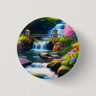 Macaron Rond 2,50 Cm Eau du printemps 1