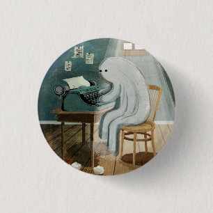 Macaron Rond 2,50 Cm Écrivain fantôme