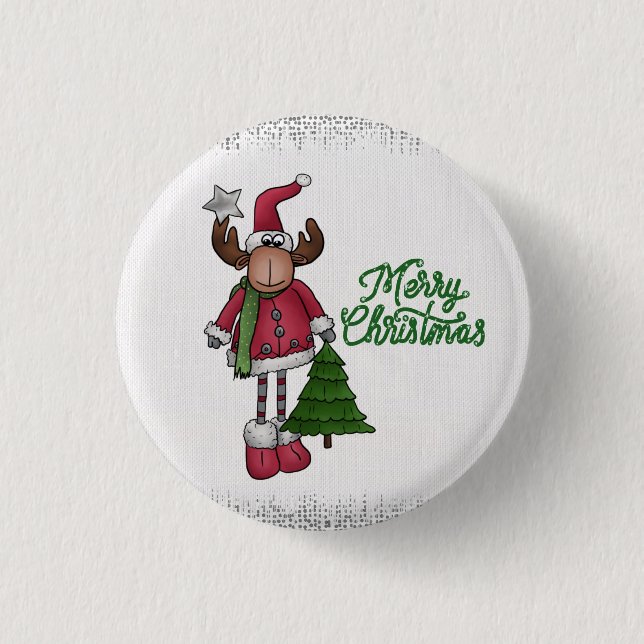 Macaron Rond 2,50 Cm Elch (Devant)