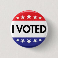 Élection 2020 du bouton J'ai voté
