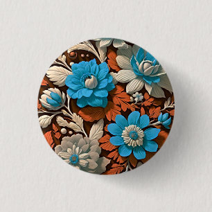 Macaron Rond 2,50 Cm Elevez votre style avec Boho Floral Elegance