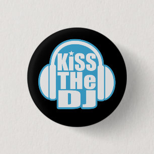 Macaron Rond 2,50 Cm Embrassez le DJ