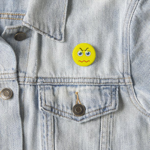 Macaron Rond 2,50 Cm Emoji en colère