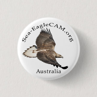 Macaron Rond 2,50 Cm En vol bouton S3 juvénile