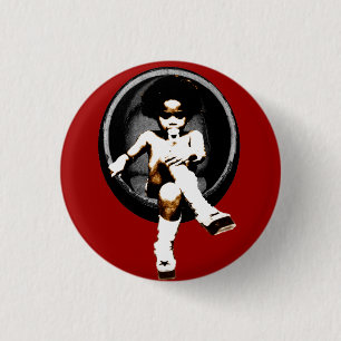 Macaron Rond 2,50 Cm Enfant en bas âge de Miltant : Oeuf d'âme