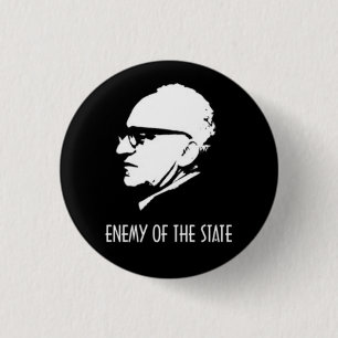 Macaron Rond 2,50 Cm Ennemi de Rothbard de l'état