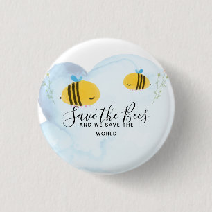 Macaron Rond 2,50 Cm Enregistrer Les Abeilles Citations Personnalisées 
