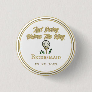 Macaron Rond 2,50 Cm Enterrement de vie de jeune fille, Mariage Blanc O
