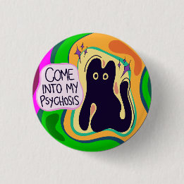 Macaron Rond 2,50 Cm Entrez Dans Mon Bouton Psychose