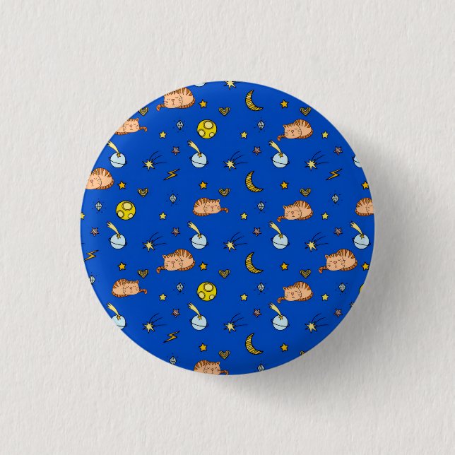 Macaron Rond 2,50 Cm épingle (Devant)