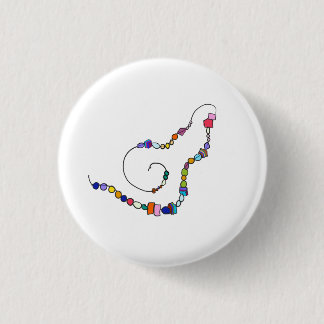 Macaron Rond 2,50 Cm Épingle à perles de la campagne communautaire FC