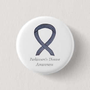 Macaron Rond 2,50 Cm Épingle d'art du ruban de sensibilisation à la mal