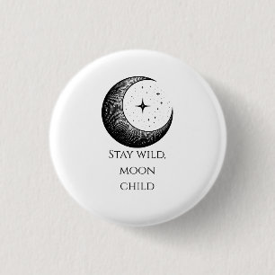 Macaron Rond 2,50 Cm Épingle de lune