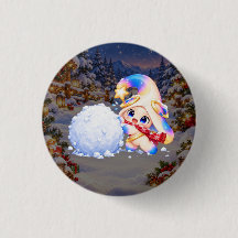Épingle Zessi et sa boule de neige - Collection No