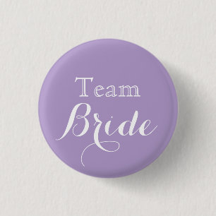 Macaron Rond 2,50 Cm Équipe de Mariage blanc Lavender