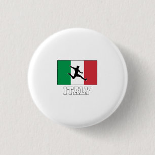 Macaron Rond 2,50 Cm Équipe d'Italie de football